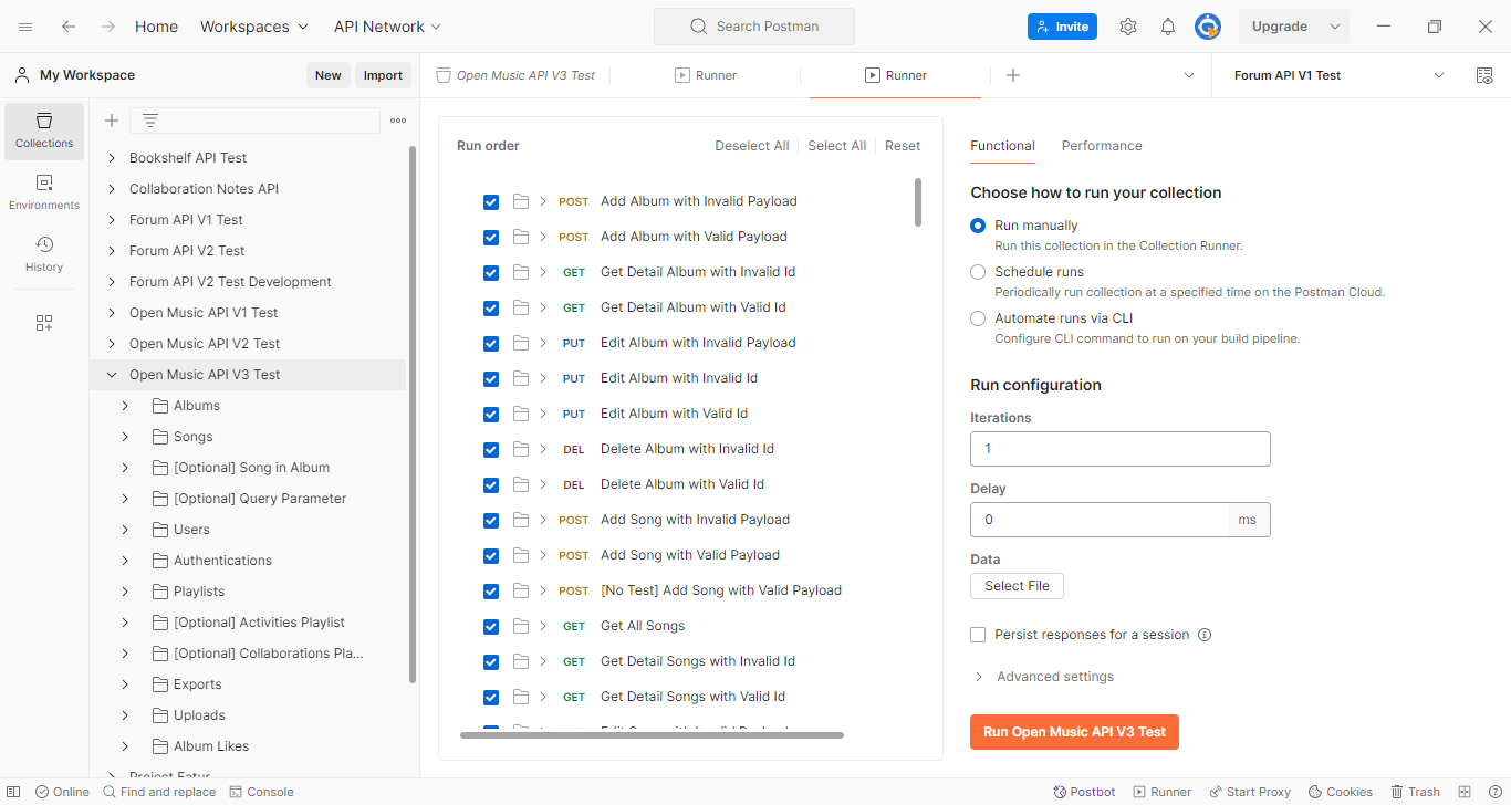 Syaugi Askar Project: Open Music API